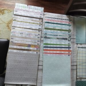 NWT Lot Of 37 Sheets Scrapbook Paper